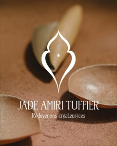 Logo Jade Amiri Tuffier — branding accompagnatrice holistique
