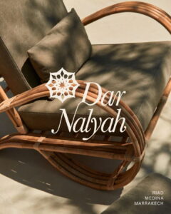 Logo Dar Nalyah — identité visuelle riad Marrakech