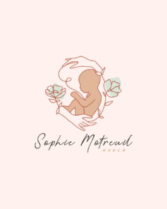 Identité visuelle Sophie Motreuil — doula accompagnement naissance