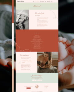 Site internet Sophie Motreuil — doula accompagnement naissance