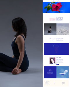 Site internet Bloom to the Moon — services bien-être