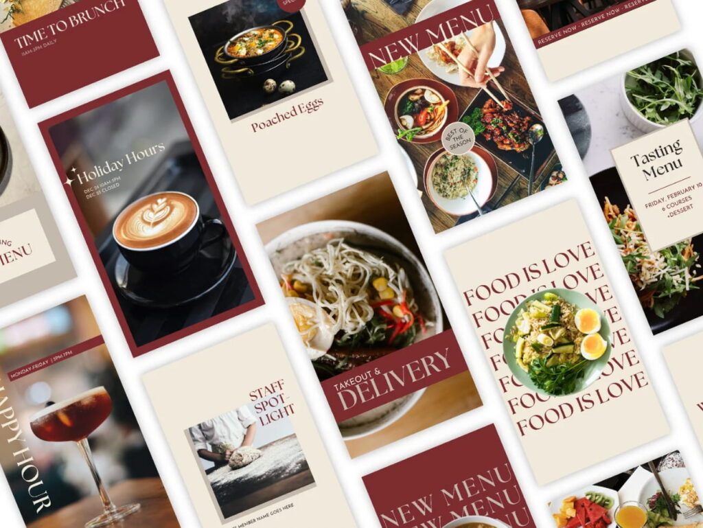 Contenus Instagram Genève — identité visuelle et templates pour réseaux sociaux